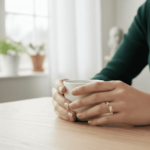 14 karaat geel gouden ring met diamant