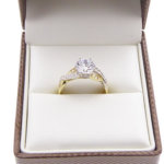 Christian ring met zirkonia