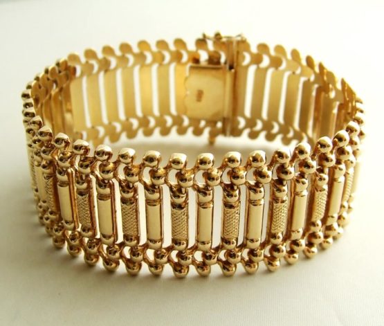 Gouden fantasie armband