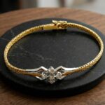 18 karaat bicolor diamanten armband