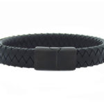 Christian Black Leather Black Clasp