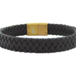 Christian Brown Leather Brown Clasp