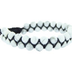 Christian White Beads