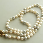 Zoetwaterparel collier