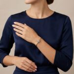 18 karaat bicolor diamanten armband