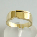 Gouden fantasie ring