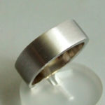 Wit gouden Christian ring