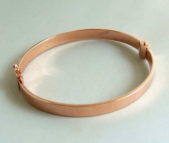 Rosé gouden slavenarmband