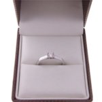 Harten ring met diamant