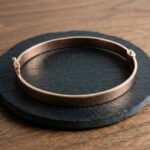 Rood gouden slavenarmband