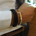 Zilveren armband met kruis