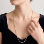 Gouden 14 karaat collier