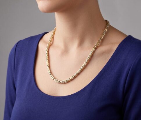 Gouden koningscollier