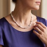 Zoetwaterparel collier