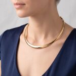 Gouden Omega collier