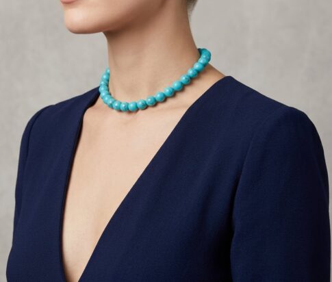 Collier met turkoois