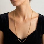 Gouden 14 karaat collier