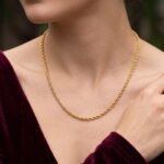 14 karaat gouden tors collier