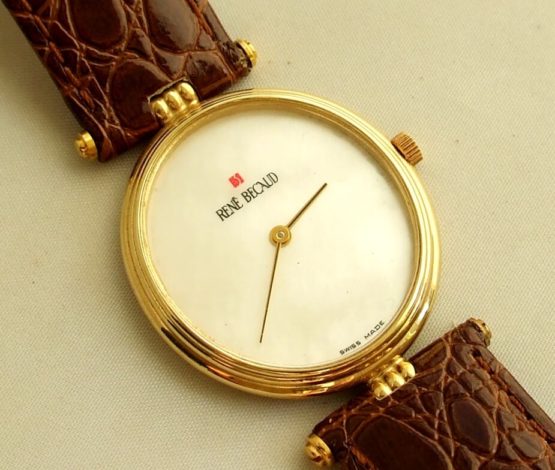 Gouden René Becaud horloge