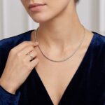 Wit gouden collier