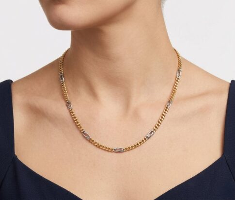 Bicolor collier