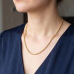 14 karaat gouden tors collier