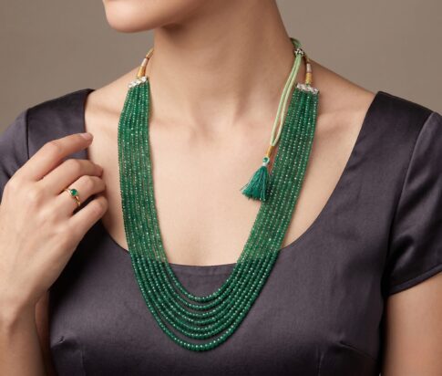 Smaragd collier