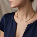 Christian bicolor gouden collier