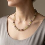 Collier met toermalijn