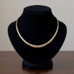 Bicolor gouden collier