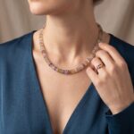 Collier met toermalijn
