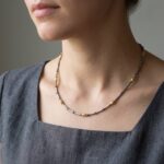 Bicolor Christian collier