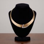 18 karaat gouden collier met diamanten