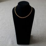 Gouden bolletjes collier