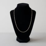 14 karaat Christian wit gouden collier