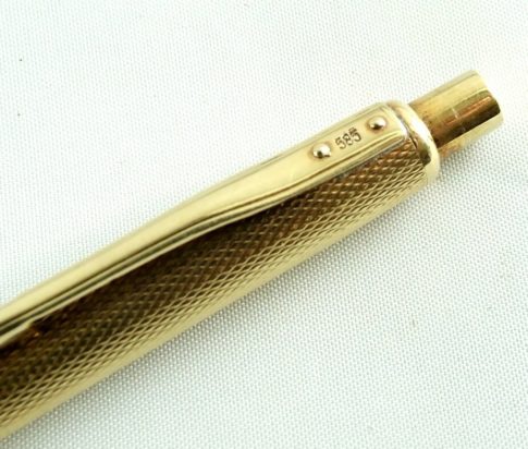 14 karaat gouden pen