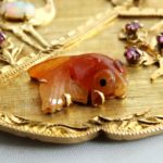18 karaat gouden hanger Japans model