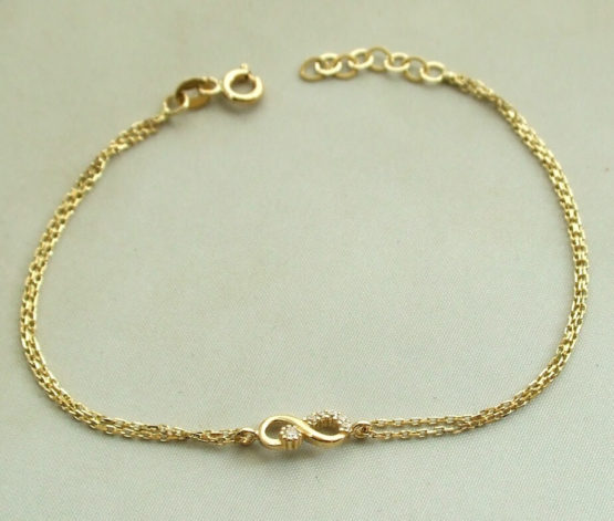 Gouden Infinity armband