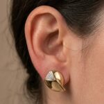 18 karaat gouden oorbellen met diamanten