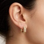 18 karaat diamanten oorbellen
