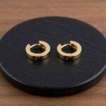 14 karaat geel gouden creolen