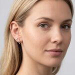 Christian bicolor gouden oorbellen met diamant