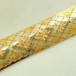 18 karaat gouden tricolor armband