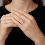 Christian prinses wit gouden ring