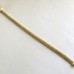 14 karaat occasion geel gouden armband