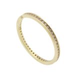 14 karaat geel gouden zirkonia ring