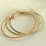 14 karaat wit-, geel- of rose goud armband
