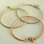 14 karaat wit-, geel- of rose goud armband