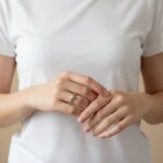 Bicolor gouden ring met 1 diamant