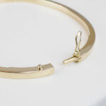 14 karaat geel gouden slavenarmband